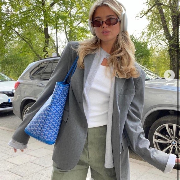 Djerf Avenue grey melange blazer in XXS! Never worn - Picture 2 of 2